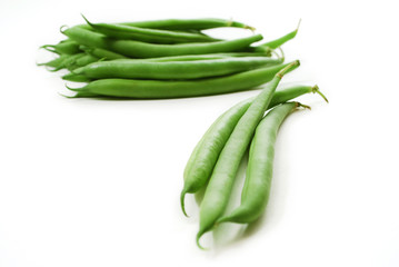 Frisches Gemüse - grüne Bohnen