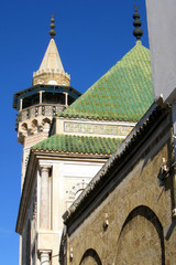 détail architectural d'une mosquée