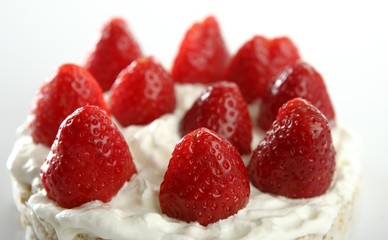 Strawberryes dessert