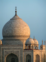Taj Mahal, at sunrise