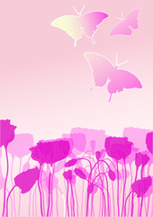 Mohnblumen illustration