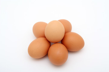 Chicken eggs