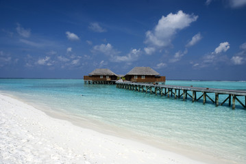 Fototapeta na wymiar Meeru Island, Maldives