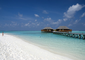 Obraz na płótnie Canvas Meeru Island, Maldives