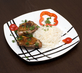 Chicken and rice