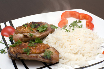 Chicken with rice