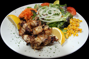 Babytintenfischsalat