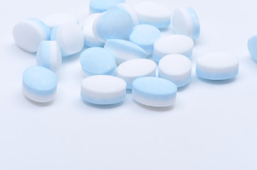 close up shot of pills