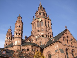 Fototapeta na wymiar Mainz - Allemagne