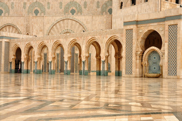 Hassan II Mosque in Casablanca, Morocco © philipus