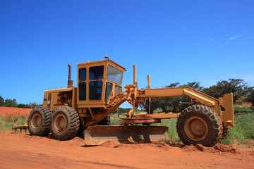 Obraz premium heavy duty construction vehicle