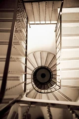 Deurstickers staircase © Diego Cervo