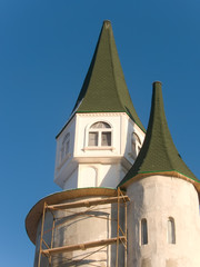 Process of building of the house