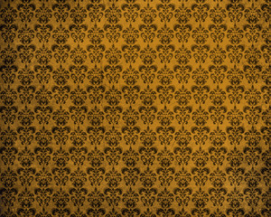 Old Yellow Grunge Background