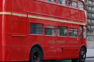 Naklejka na ściany i meble bus londonien
