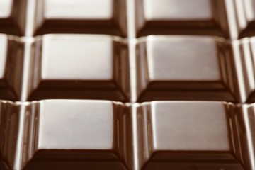Chocolate brown bar, squares texture