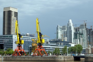 Naklejka premium Il quartiere di Puerto Madero, Buenos Aires