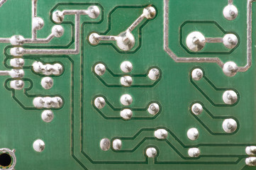 Macro computer plate
