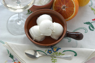 Sorbetto di ricotta - Dolci - Trentino Alto Adige