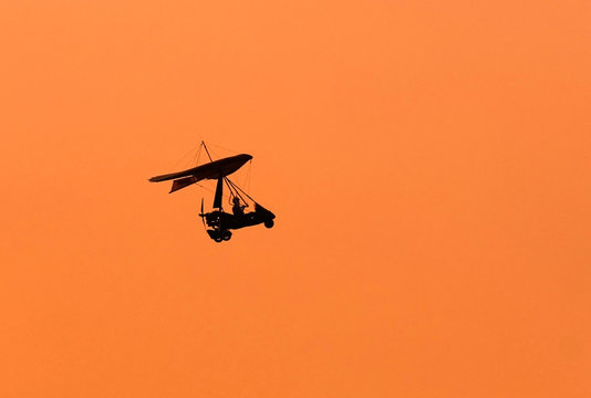 Microlight Silhouette