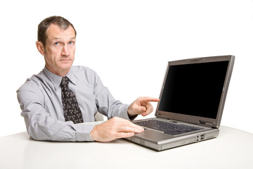 Démonstration sur ordinateur portable