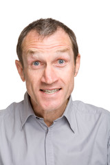 Obraz premium Visage et expression d'un homme