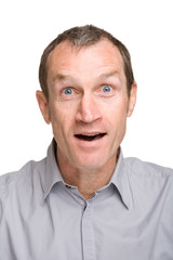 Obraz premium Visage et expression d'un homme