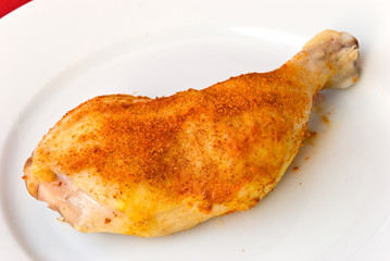 Marinierte Hähnchen Keule