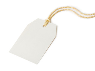 Blank label and string