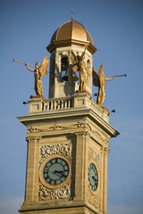 Clock Tower at Courthouse in Canton, Ohio