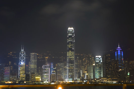 Hongkong - night cityscape