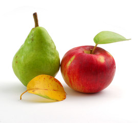 Apple and pear