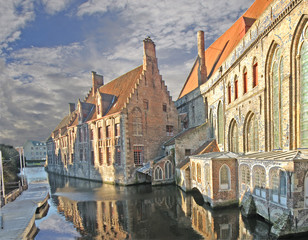 Brugge - Old Hospital and Canal