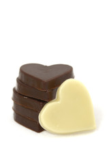 Chocolate hearts