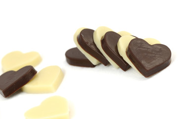 Chocolate hearts