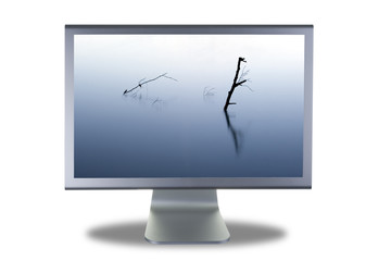 lcd monitor flat screen