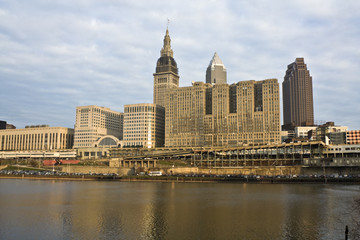 Fototapeta na wymiar Downtown Cleveland