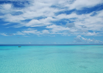 Fototapeta na wymiar Polinezyjski morze