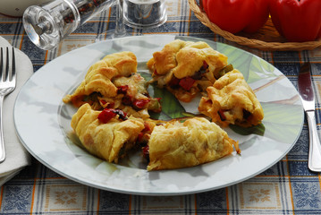 Torta salata ai peperoni - Contorni