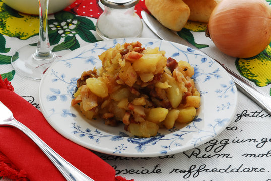 Patate in padella - Contorni della Lombardia