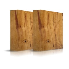 Cajas de Madera sobre fondo blanco