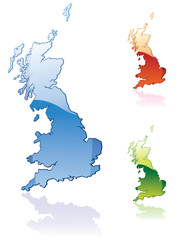 Great Britain..glossy map series