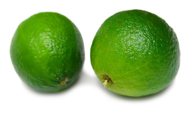lime on white