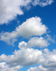 Obraz na płótnie Canvas Chmury