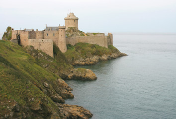 Fototapeta na wymiar Fort La Latte (Brittany,France)