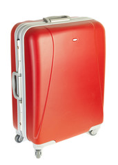 Red suitcase