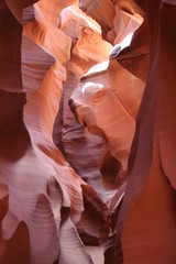 Bizarre Formen im Lower Antelope Canyon, Arizona - USA
