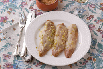 Aringa affumicata con la senape - Antipasti del Veneto