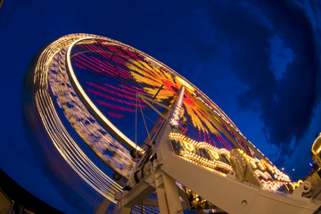 spinning around