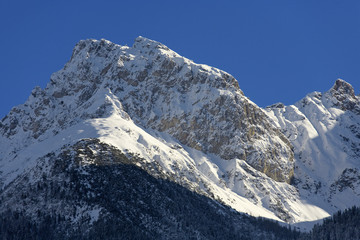 winter in den bergen